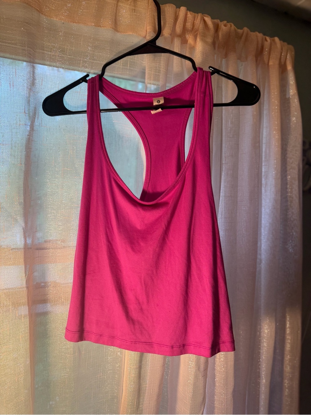 90 Degree By Reflex Hot Pink Racerback Tank